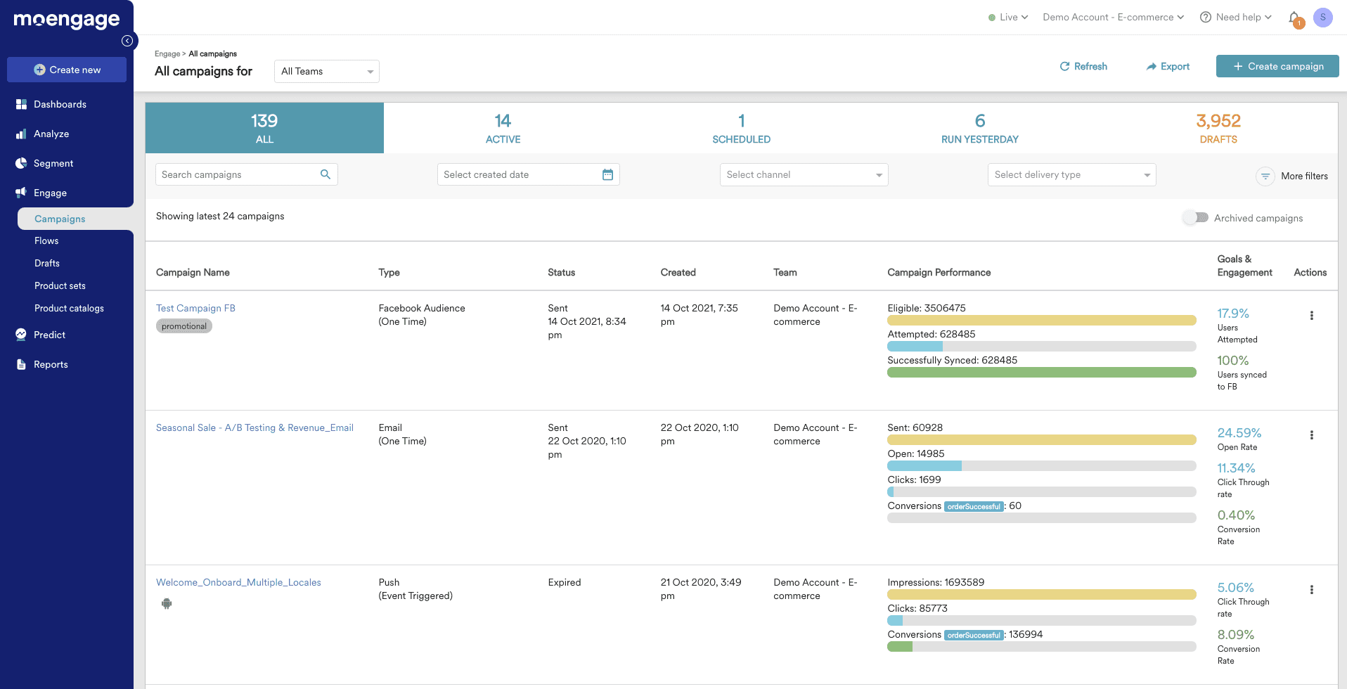 MoEngage - User Retention Platform - Pushwoosh alternative