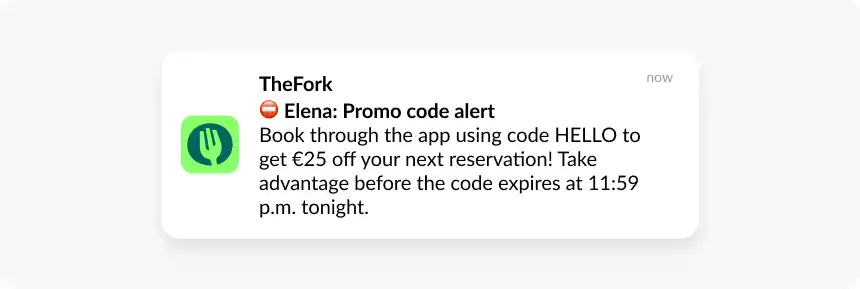 great push notification examples