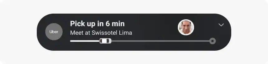 live activity ios push notification example